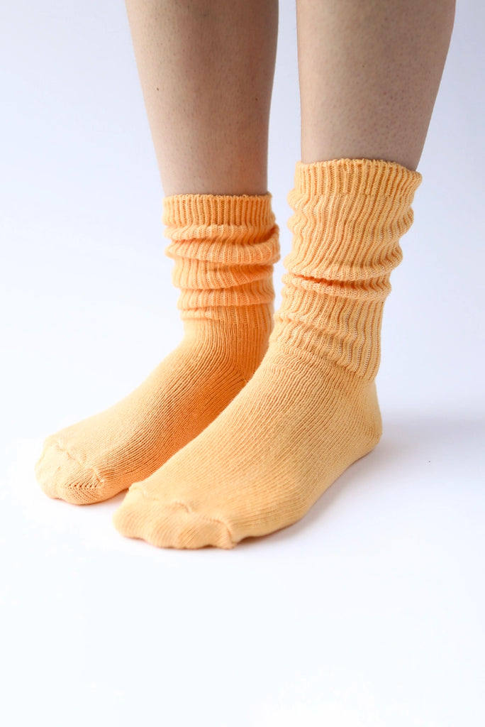 100% Pure Cotton Socks for Men & Women Made in Canada in Bright Colours