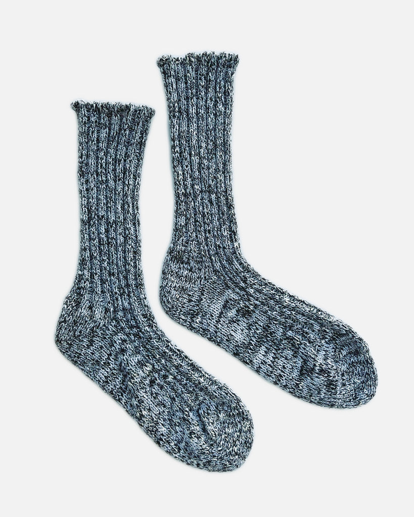 ribbed cotton wool acrylic thick socks static