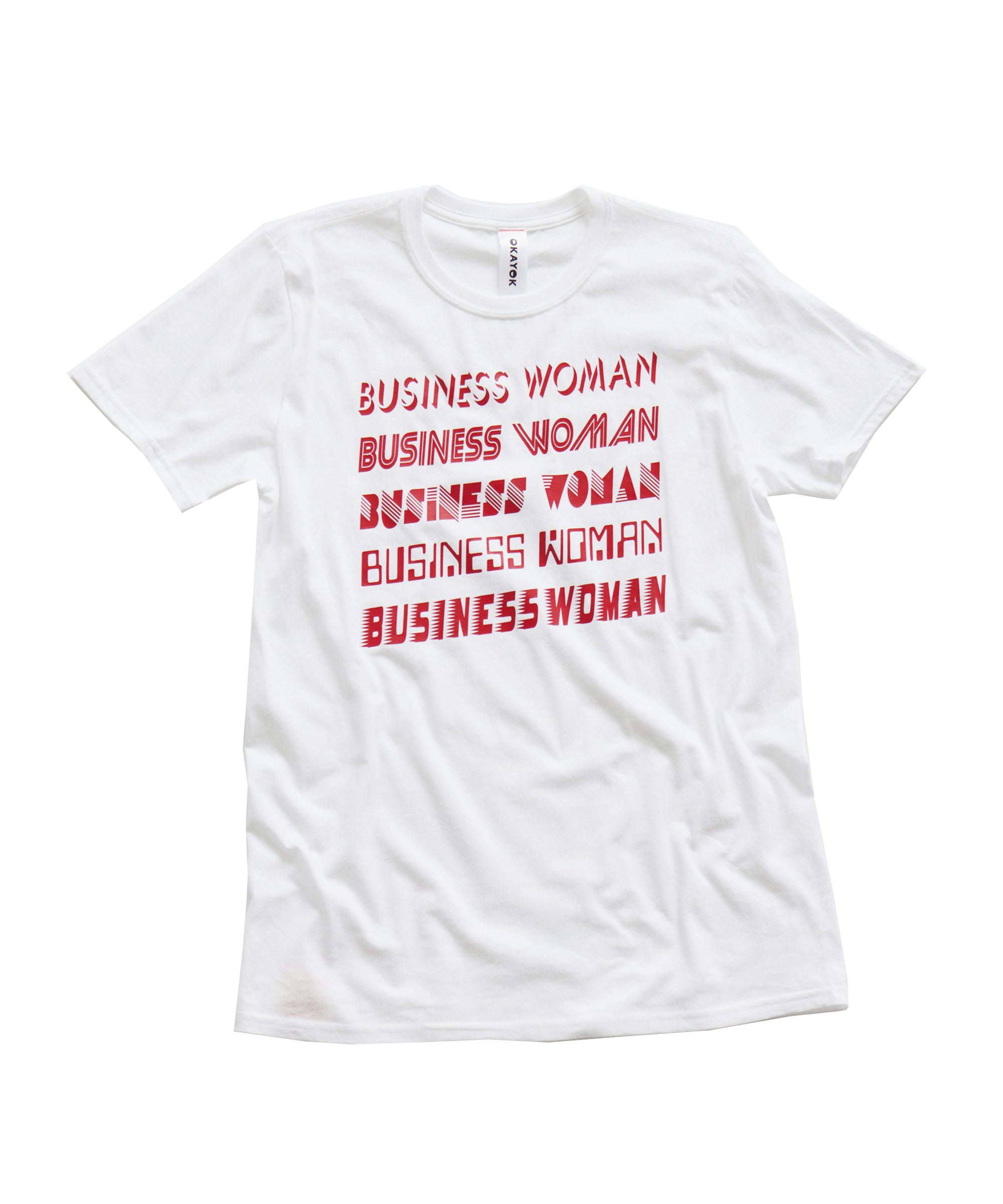 serious business woman tee